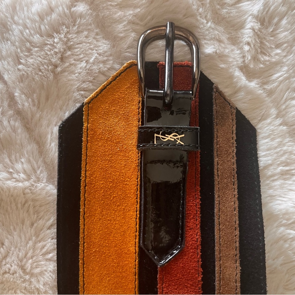 YSL SUEDE belt xs/s *vintage* - Picture 6 of 6